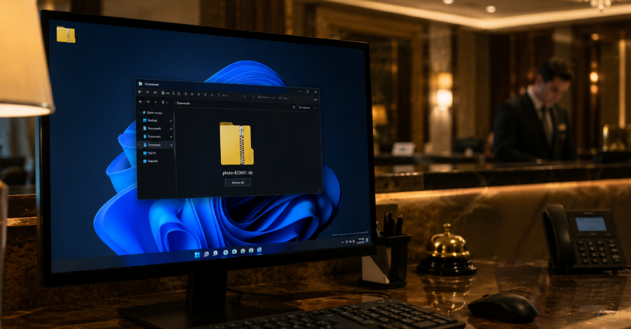 Hospitality Industry Targeted by Node.js Implant Campaign Hidden Inside Photo ZIP Files