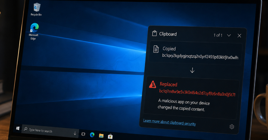 Cryptocurrency Clipboard Hijackers Go Underground: How a USB-Spread Worm Is Routing Stolen Funds Through Tor