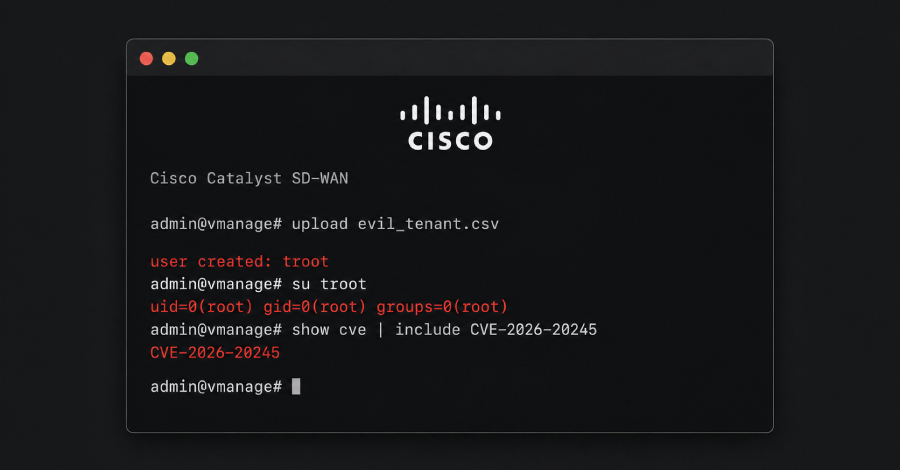 Cisco Catalyst SD-WAN Zero-Day Exploited Months Before Disclosure — What Security Teams Must Do Now